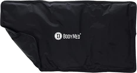 BodyMed Reusable Gel Ice Pack Cold Compress (2-Pack) for Back, Shoulder, Neck, & Knee - Professional Grade Cold Therapy for Injuries, Aches, Swelling, Bruises, Sprains - 21 in. x 11 in. (Oversize)