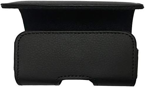 Classic Premium Pouch Case with Belt Clip for Freestyle Libre 2 (Continuous Glucose Monitors) (H1-Black)