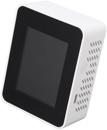 CO2 Detector Air Quality Monitor 5 in 1 Digital HCHO TVOC Temperature Humidity Meter