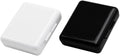 Remind N' Time Daily Pill and Vitamin Container, Portable Pill Box, Black and White, 2-Pack