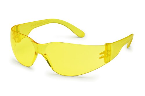 Gateway Safety 4675 UL-Certified StarLite Safety Glasses, Amber Lens, Amber Temple (Pack of 10)