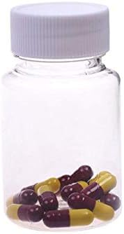 12Pcs 100ml 3.4oz Clear Plastic Bottles with White Screw Caps Empty Portable Liquid Solid Storage Containers for Travel Refillable Cosmetic Toiletry Chemical Dispense