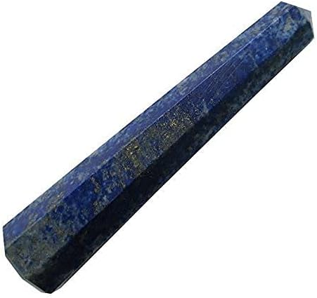 WholesaleGemShop 3 Inch Gemstones Obelisk Tower Jumbo Facet Aura Rock Crystal Natural Polished Earth Wand Spirit