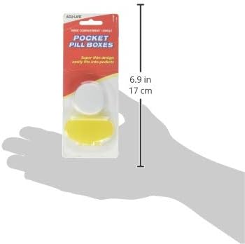 ACU-Life Daily Pill Pod and Pill Box (Pack of 3)