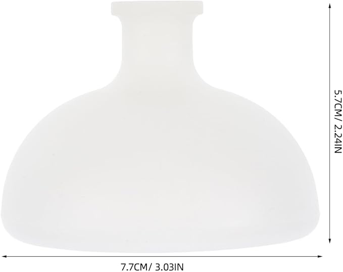 EXCEART Pressure Drum Massage Chest Physical Cup Percussion Treatment for The Inability to Expectoration and Long-Term Bed Rest Basic Nursing Work White