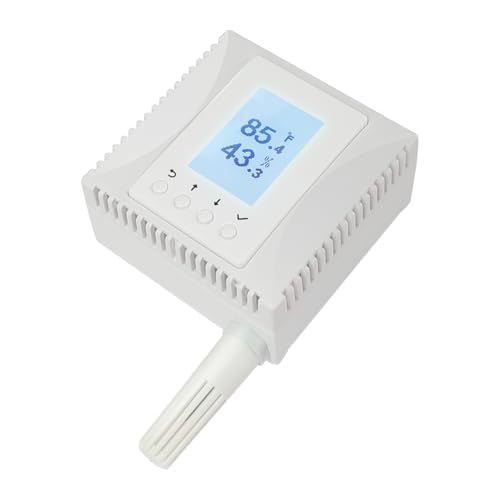 Network Temperature Humidity Monitor, THERMOMETER, Environmental Sensor, Supports MQTT, BACnet, SNMP, Modbus TCP, PoE Power Supply