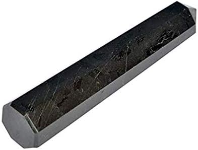 WholesaleGemShop 3 Inch Gemstones Obelisk Tower Jumbo Facet Aura Rock Crystal Natural Polished Earth Wand Spirit