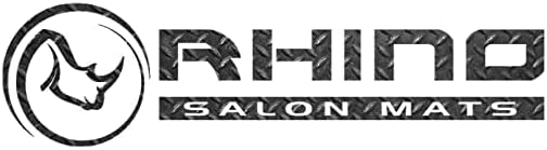 Rhino Mats, Rhino Hide Salon Mat, Non-Slip Standing Cushioned Comfort Anti-Fatigue Mat for Salon, Barbershop, or Spa (Blue Rectangle, 3' x 5' x 1/2")