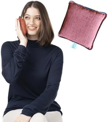 Mini Heating Pad – Herbal Hot & Cold Therapy Pack, Microwaveable & Freezable, Mini Comfort Pad for Neck, Shoulders & Joints, Eco-Friendly, Reusable, Plastic-Free (Assorted Colors)
