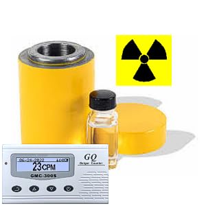 GQ GMC-300S Digital Nuclear Radiation Detector Monitor Meter Geiger Counter Radiation Dosimeter (Yellow Silicon Case)