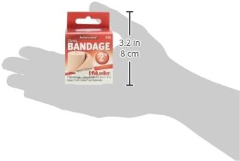 MUELLER Sports Medicine Elastic Bandage, All-Purpose Support Wrap, Self Adhesive Bandage Wrap, Athletic Compression Sleeve for Injuries and Pain Relief, Beige