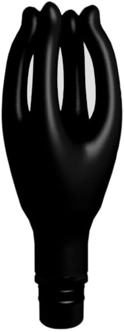0.75-inch Inner Diameter Massage Gun Attachments, to Meet Different Needs for Deep Tissue Percussion Plug and Play Easy to Use (Black)