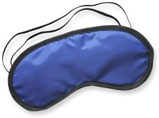 Dream Essentials Snooz Sleep Mask; Silky Soft Satin Travel, Value mask (Royal Blue, 4)
