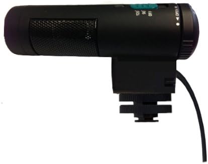 Digital Nc Stereo Microphone with Windscreen (Shotgun) for Canon VIXIA HF M50