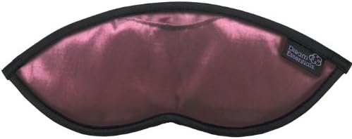 Dream Essentials Dream Essence Aromatherapy Sleep Mask, Handmade in The USA, Comes with Removable Organic French Lavender Sachet (Blush)