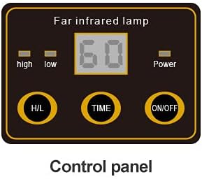 2-in 1 TDP Far Infrared Mineral Heat Lamp Acupuncture Therapy Light Desktop Therapeutic Lamps for Healing Body Arthritis Chronic Pain Relief, Sleep, Wound