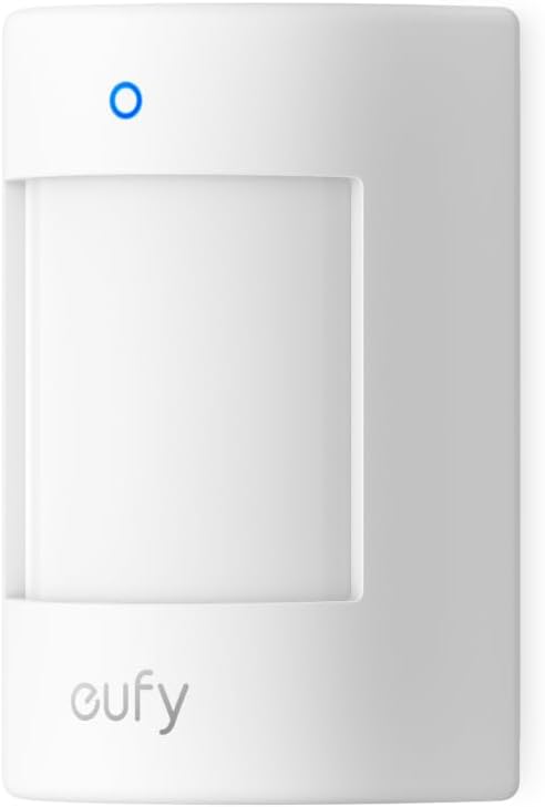 eufy Motion Sensor E20, Pet-Friendly Detection to Reduce False Alarms, Extended 5-Year Battery Life, Easy and Versatile Installation, Requires HomeBase 2, 3, Mini, or Pro
