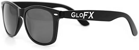 GloFX Ultimate Diffraction Glasses – Matte Black Tinted