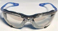 3M Safety Glasses, Virtua CCS, ANSI Z87, Anti-Fog, Mirrored Lens, Blue Frame, Corded Ear Plug Control System, Pack of 20