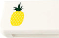 Daily Pill Box Case Waterproof Medicine Organizer Vitamin Holder Mini Pill Medicine Container for Travel Use -3 Compartments-Pineapple