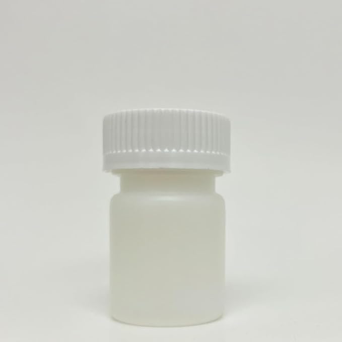 4 Empty Clear Plastic Pill Bottles Medicine Container Vitamin Capsule Holder 2oz