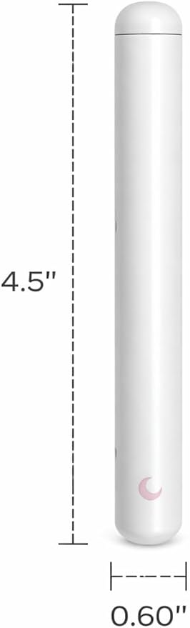 Brando Moon Small Metal Pill Container Tube – Durable Compact Pocket Pill Case 4.5” – Water-Resistant, Travel-Ready Design for Medications, Vitamins & Small Items – Lightweight Easy to Carry
