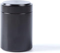 70ML Airtight Aluminum Stash Jar Herb Storage Container Tobacco Stash Box Pill Box,black