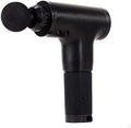 Hand held Electric Quiet Muscle Massage Gun deep Relaxation Massage Body Four Kinds of Massage Head Cordless Percussion Massager Relieve Muscle Pain and Tension (Black)