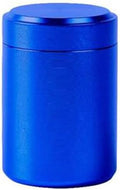 70ML Airtight Aluminum Stash Jar Herb Storage Container Tobacco Stash Box Pill Box,blue