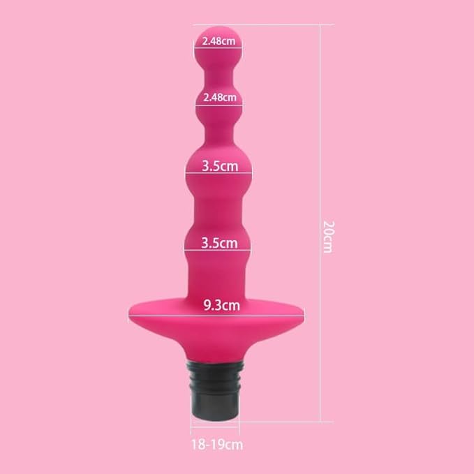 Massage Gun Heads,Silicone DeepMassage Gun Attachments, Tissue Percussion Trigger Point Massage Replacement Head, Plug and Play Comfort Tools (Size : 15MM-16MM)