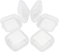 10 Pcs Mini Clear Plastic Boxes Transparent Pills Case Square Jewelry Bead Containers Empty Earplugs Box for Storage Small Items