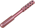 24-Stone Facial Roller - Cooling Face & Neck Massager Tool for Skin Rejuvenation | 360° Contouring with Germanium Stones & Aircraft Aluminum | Portable 7.6" Beauty Roller - Pink