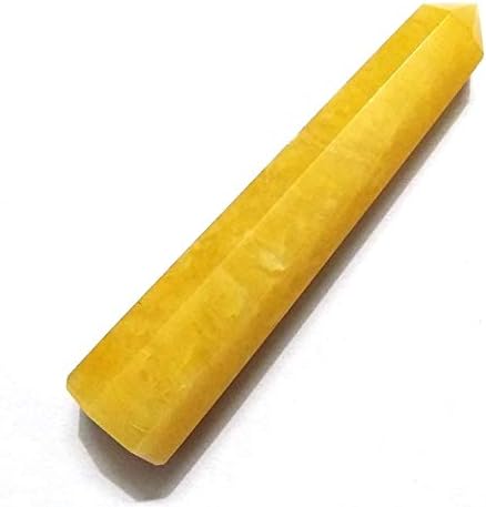 WholesaleGemShop 3 Inch Gemstones Obelisk Tower Jumbo Facet Aura Rock Crystal Natural Polished Earth Wand Spirit