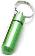 Economy Key Ring Pill Box (Green)