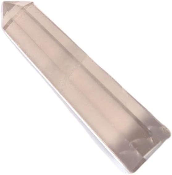 WholesaleGemShop 3 Inch Gemstones Obelisk Tower Jumbo Facet Aura Rock Crystal Natural Polished Earth Wand Spirit
