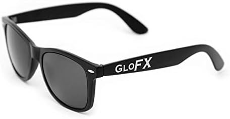 GloFX Ultimate Diffraction Glasses – Matte Black Tinted