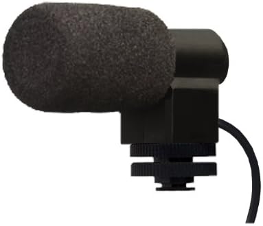Digital Nc Stereo Microphone with Windscreen (Shotgun) for Canon VIXIA HF M50