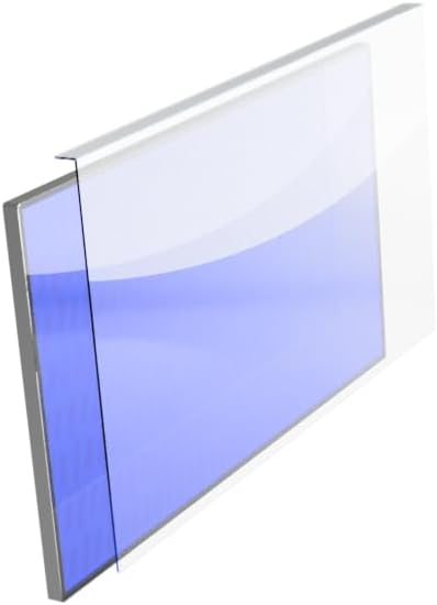 Hanging Anti Blue Light Monitor Screen Protector - Blocks 87% Blue Light & 97% UV, No Installation, 93% HD Clarity, Fits 26-27" Frameless/Bottom Bezel ≤3mm Monitors