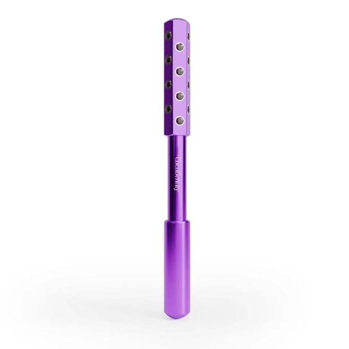 Tourmaline Face Roller – Facial Massage Roller Tool for Lymphatic Drainage – Beauty Roller for Face – Facial Roller for Women Face – Beauty Sculptor Wand for Radiant Skin