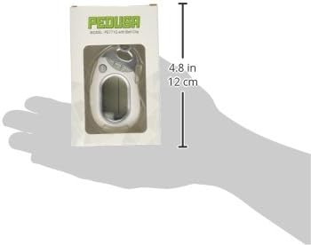 PE771 Walking 3D Pedometer with Clip and Strap | 7 Day Memory, Accurate Step Counter, Walking Distance Miles/Km, Calorie Counter, Target Goal, Active Time