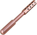 24-Stone Facial Roller - Cooling Face & Neck Massager Tool for Skin Rejuvenation | 360° Contouring with Germanium Stones & Aircraft Aluminum | Portable 7.6" Beauty Roller - Gold
