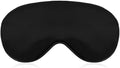 Personalized Eye Mask, Custom Eyeshade Blindfold Add Your Design Image Text Customized Eye Cover with Adjustable Strap for Sleeping Travel Work Naps Blocks Light,Black