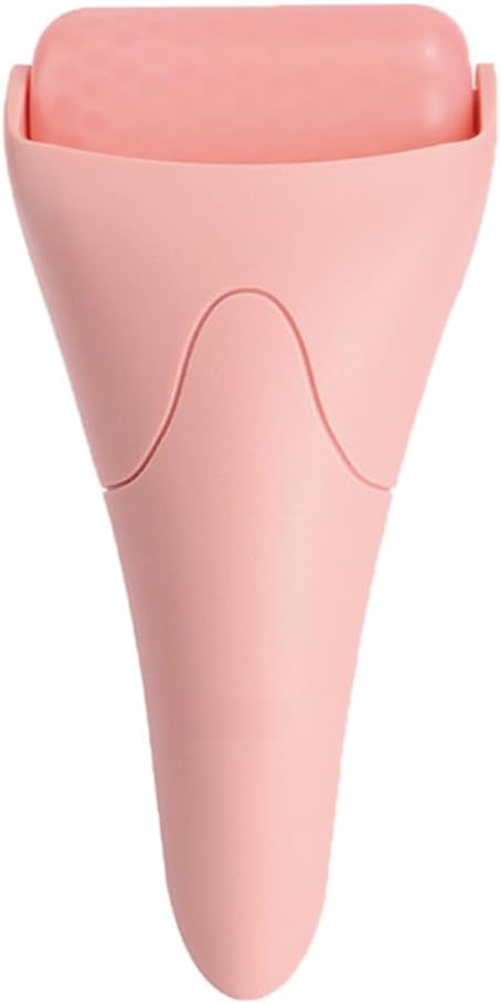 Ice Roller for Face and Eye, Cold Therapy Puffiness Relief Tool, Refrigerator-Safe Facial Massage Roller, Lightweight ABS Handle with Detachable Water & Gel Head, Self-Care Beauty Gift