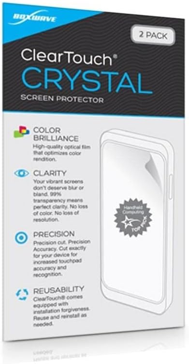BoxWave Screen Protector Compatible with Skylight Calendar (15 inch) - ClearTouch Crystal (2-Pack), HD Film Skin - Shields from Scratches