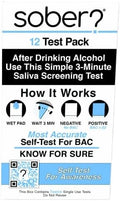FDA Cleared Saliva Alcohol Test Strip, Highly Accurate BAC Self‑Test, 2–3 Minute Results, Portable & Discreet Sober Test Anywhere (12)