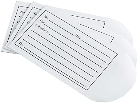 Comfort Moisture Seal Printed Pill envelopes Great for Travel (Pack of 100)