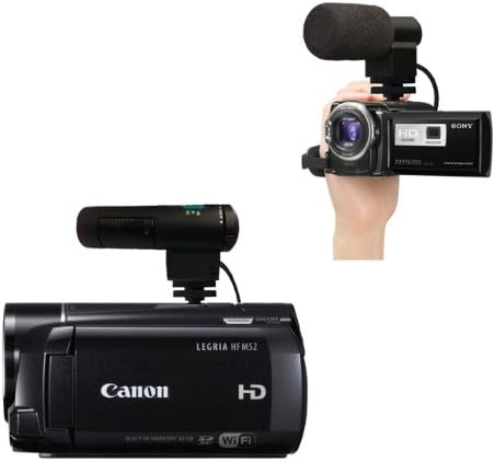 Digital Nc Stereo Microphone with Windscreen (Shotgun) for Canon VIXIA HF M50