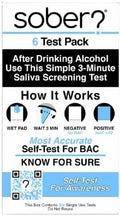FDA Cleared Saliva Alcohol Test Strip, Highly Accurate BAC Self‑Test, 2–3 Minute Results, Portable & Discreet Sober Test Anywhere (6)