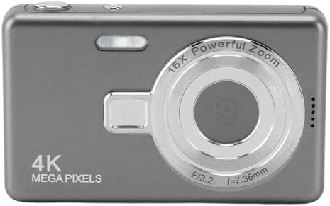 Digital Camera, 1080P Digital Camera for Kids, Support 64GB Expandable, Compact Point and Shoot Camera 16X Zoom Anti Shake Portable Camera Small Camera for Teens Boys