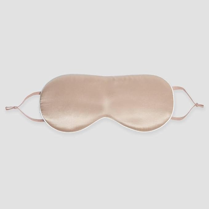 Silk Eye Mask with Hot/Cold Therapy for Eye Care and Sleep